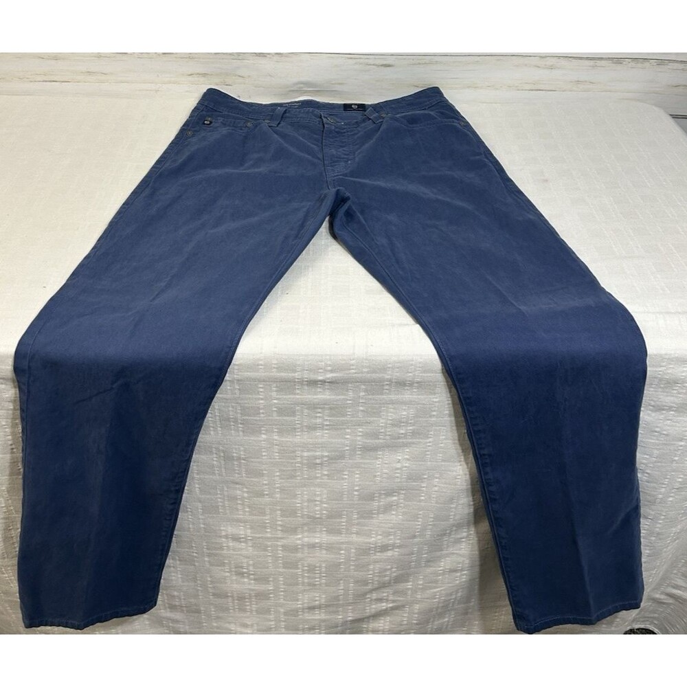 AG ADRIANO GOLDSCHMIED The EVERETT Slim Straight Size 33 x 32 Men Blue Jean Pant